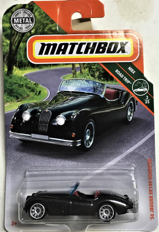 2018 Matchbox #3 56 Jaguar XK140 Roadster