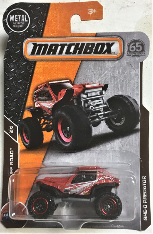 2018 Matchbox #103 Ghe-O-Preditor