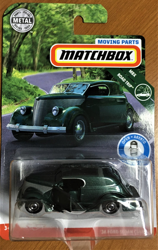 2019 Matchbox Moving Parts #12 36 Ford Sedan Custom
