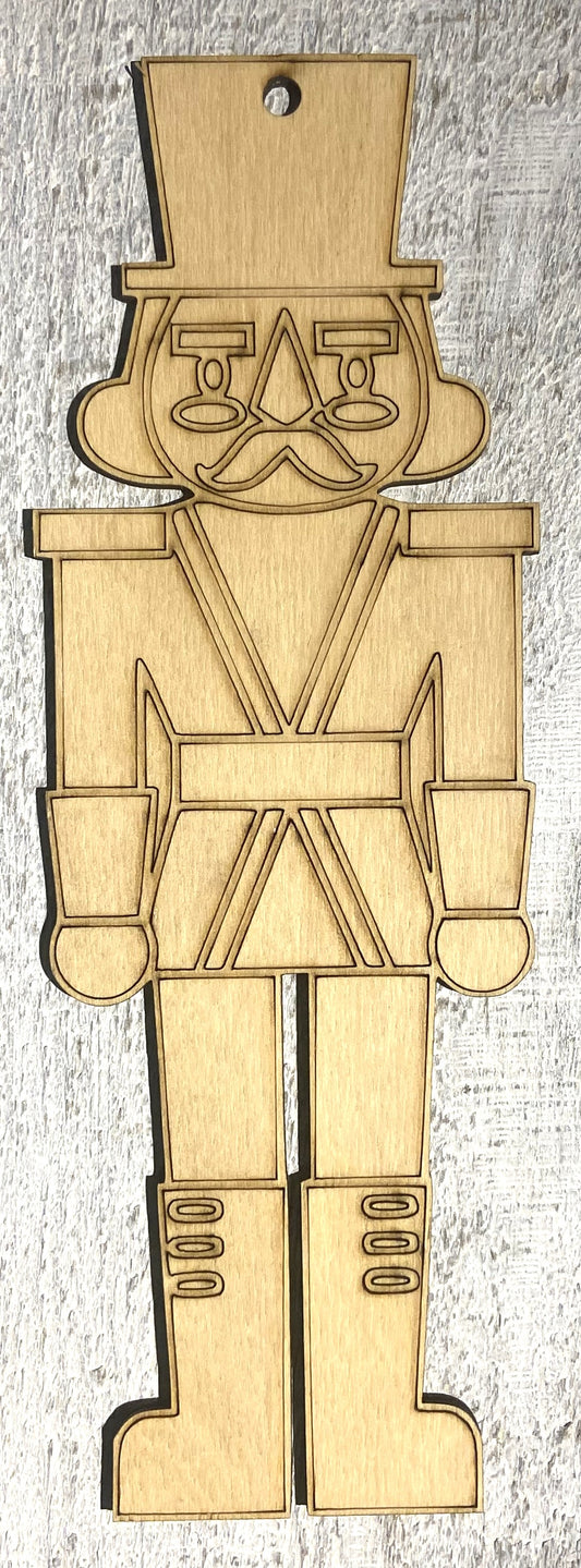 Ready to Paint Shape - 1/8" Birch - Nutcracker 2 - S202