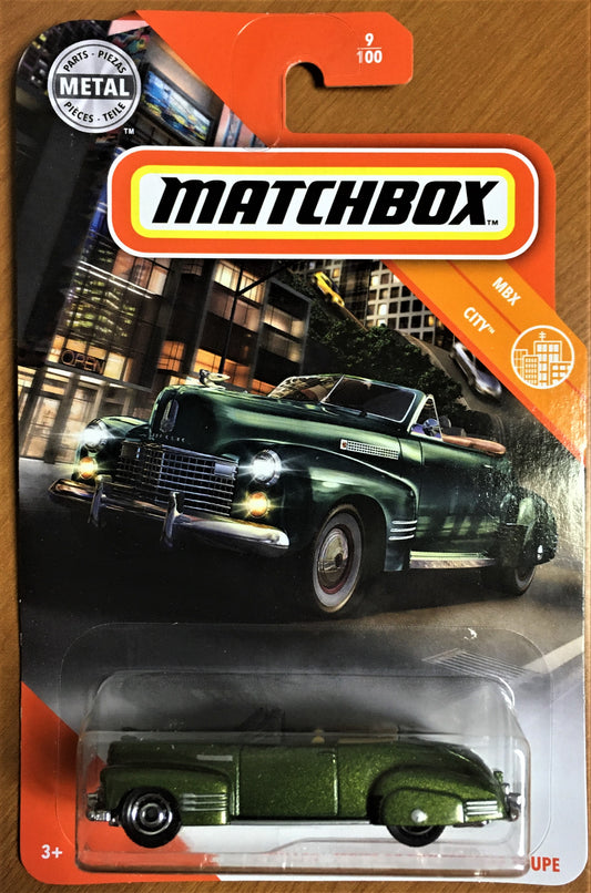 2020 Matchbox #9 41 Cadillac Series 62 Convertible Coupe