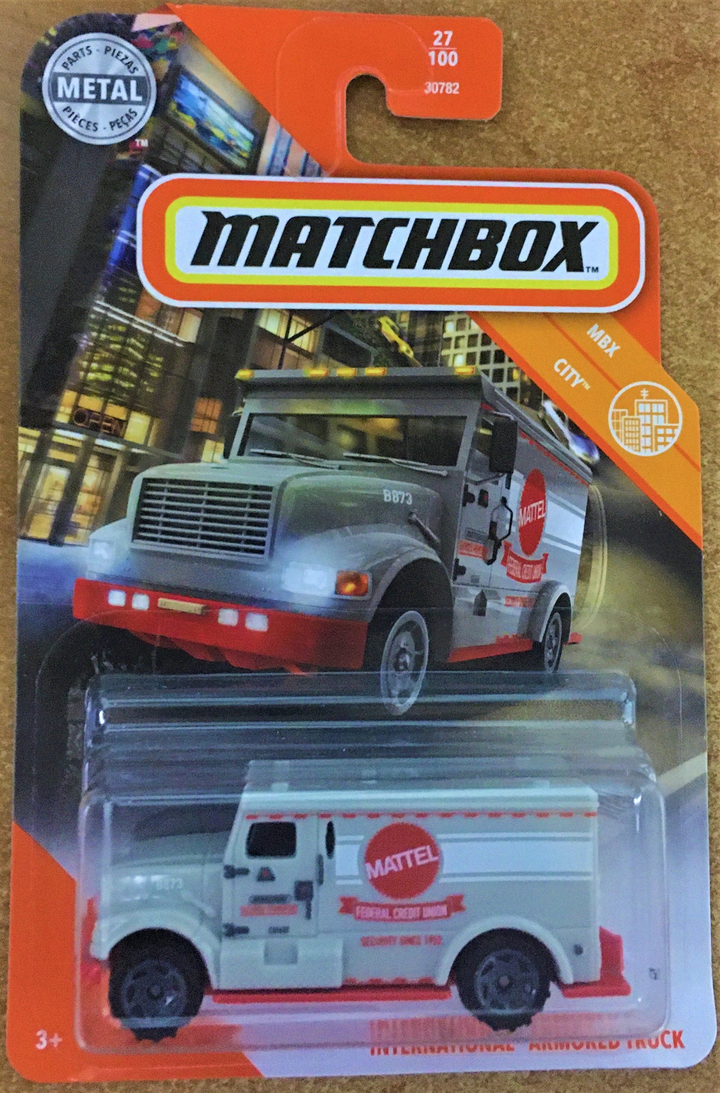 2020 Matchbox #27 International Armored Truck