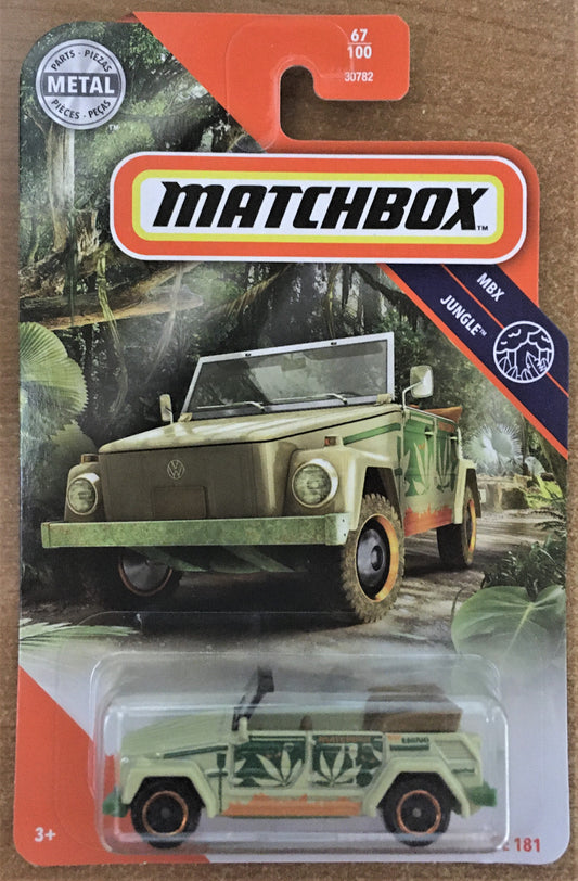 2020 Matchbox #67 1974 Volkswagen Type 181