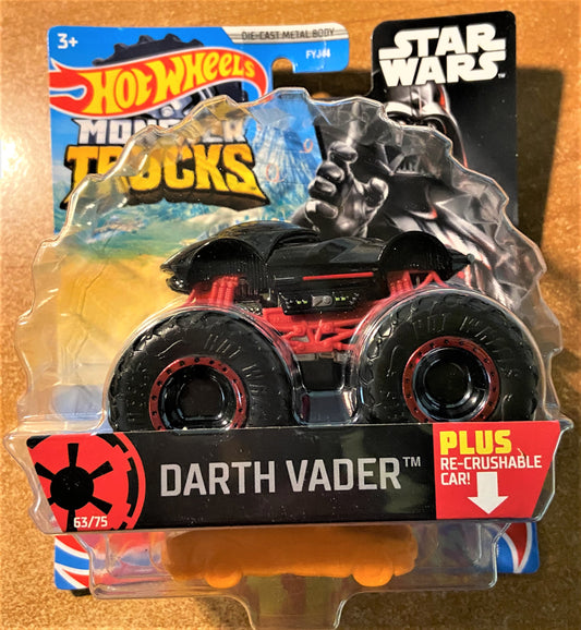 2021 Hot Wheels Monster Trucks #63 Darth Vader