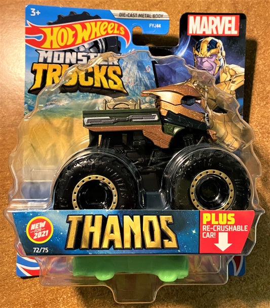 2021 Hot Wheels Monster Trucks #72 Thanos