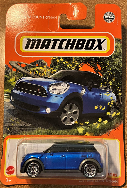 2022 Matchbox #2 2011 Mini Countryman