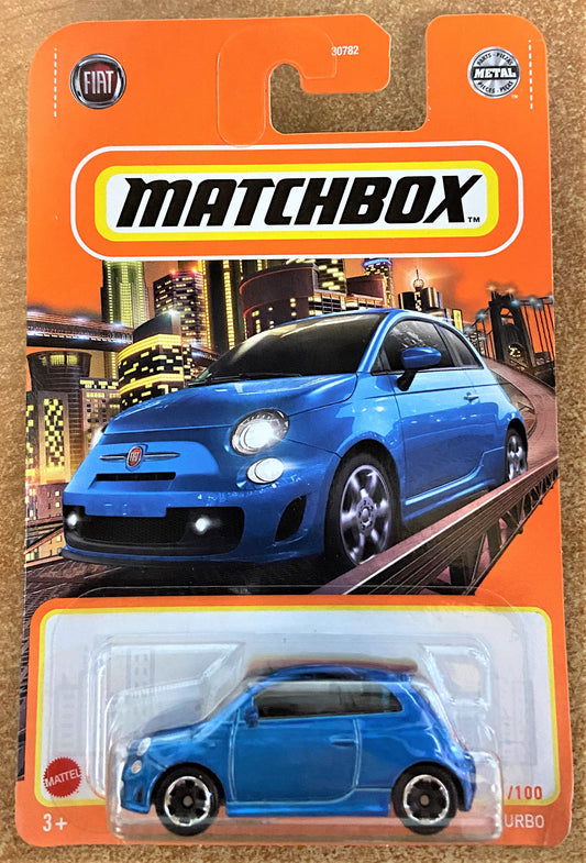 2022 Matchbox #11 2019 Fiat 500 Turbo