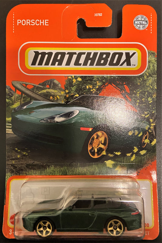 2022 Matchbox #27 Porsche 911 Carrera Cabriolet