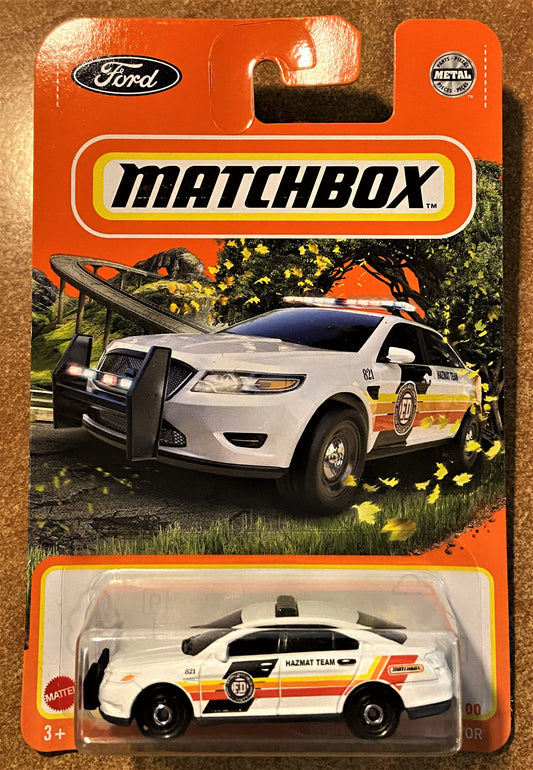 2022 Matchbox #42 Ford Police Interceptor