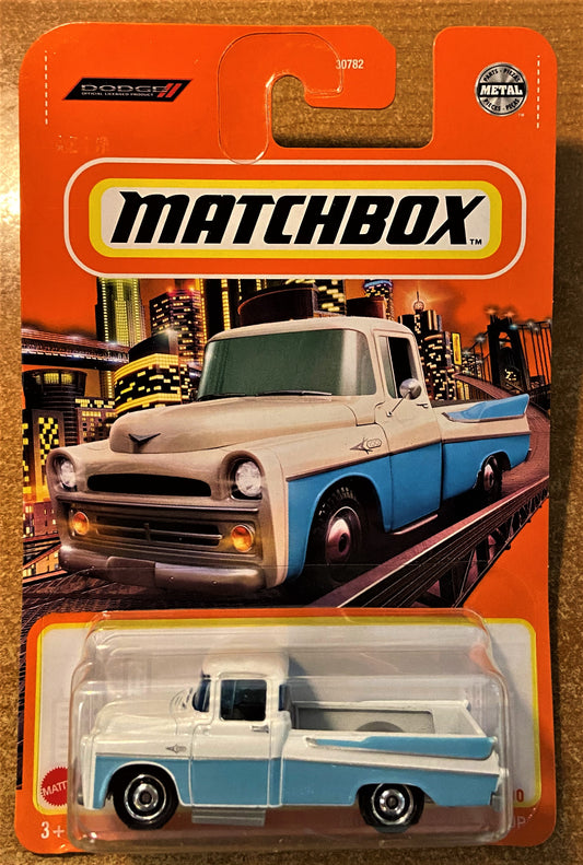 2022 Matchbox #68 Dodge Sweptside Pickup