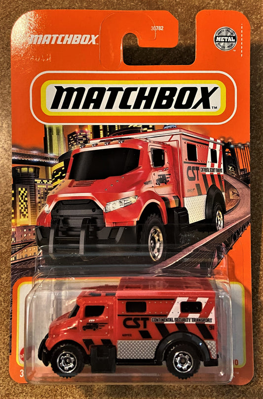 2022 Matchbox #85 MBX Armored Truck