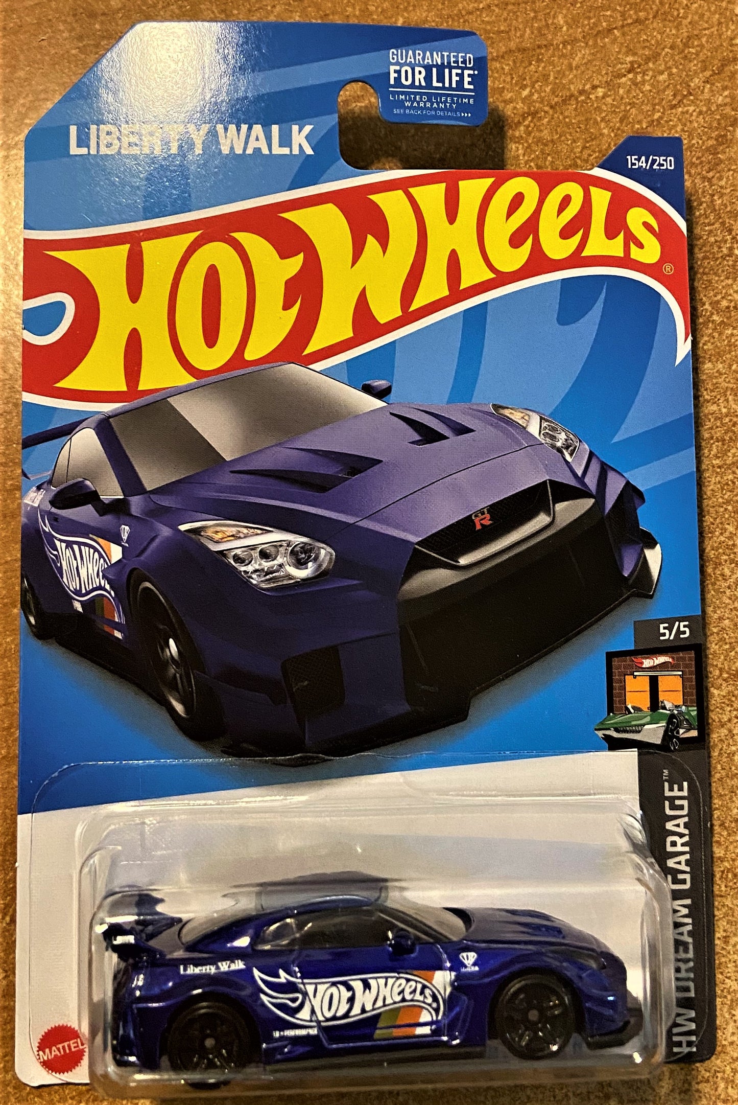 2022 Hot Wheel #154 LB Silhouette Works 35GT BLUE