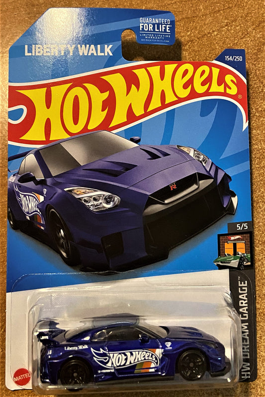 2022 Hot Wheel #154 LB Silhouette Works 35GT BLUE