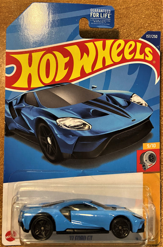 2022 Hot Wheel #157 17 Ford GT BLUE