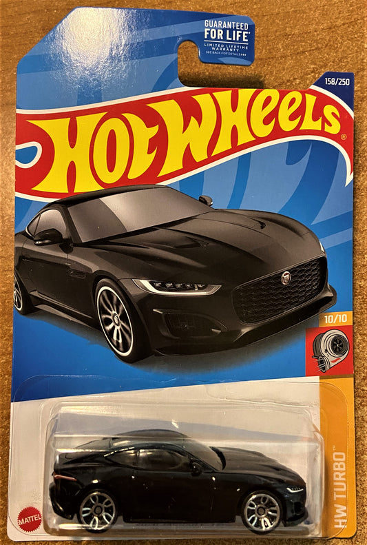 2022 Hot Wheel #158 2020 Jaguar F-Type BLACK