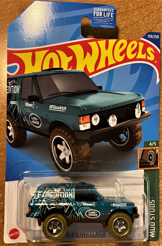 2022 Hot Wheel #159 Range Rover Classic GREEN