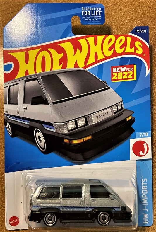 2022 Hot Wheel #173 1986 Toyota Van SILVER