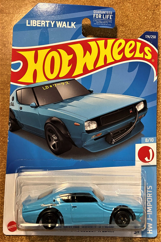 2022 Hot Wheel #174 Nissan Skyline 2000 GT-R LBWK TEAL