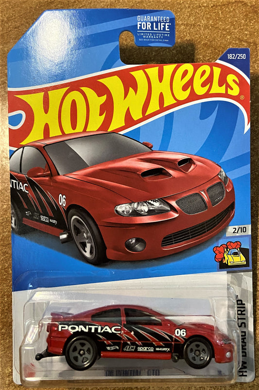 2022 Hot Wheel #182 06 Pontiac GTO RED