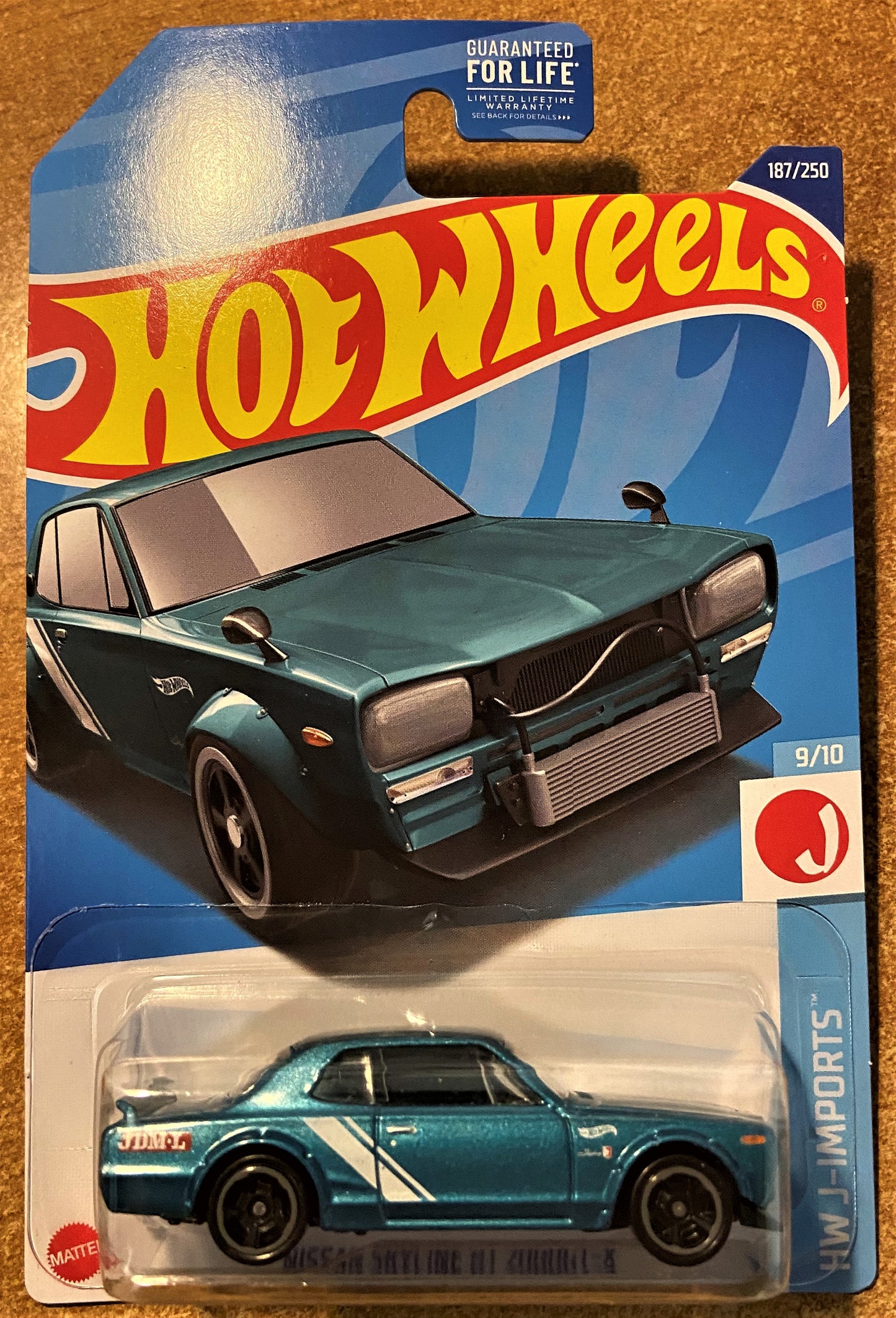 2022 Hot Wheel #187 Nissan Skyline HT 2000 GT-X GREEN