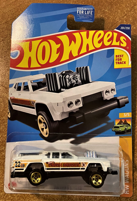 2022 Hot Wheel #201 Cruise Bruiser WHITE