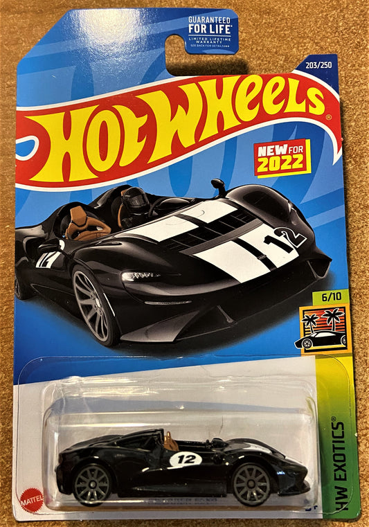 2022 Hot Wheel #203 McLaren Elva BLACK