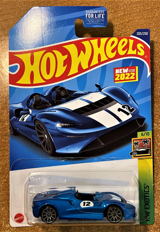 2022 Hot Wheel #203 McLaren Elva BLUE