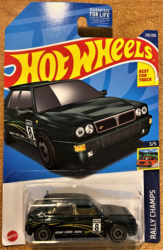 2022 Hot Wheel #210 Lancia Delta Intergrale GREEN