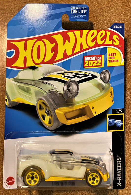 2022 Hot Wheel #218 Lightning Bug WHITE