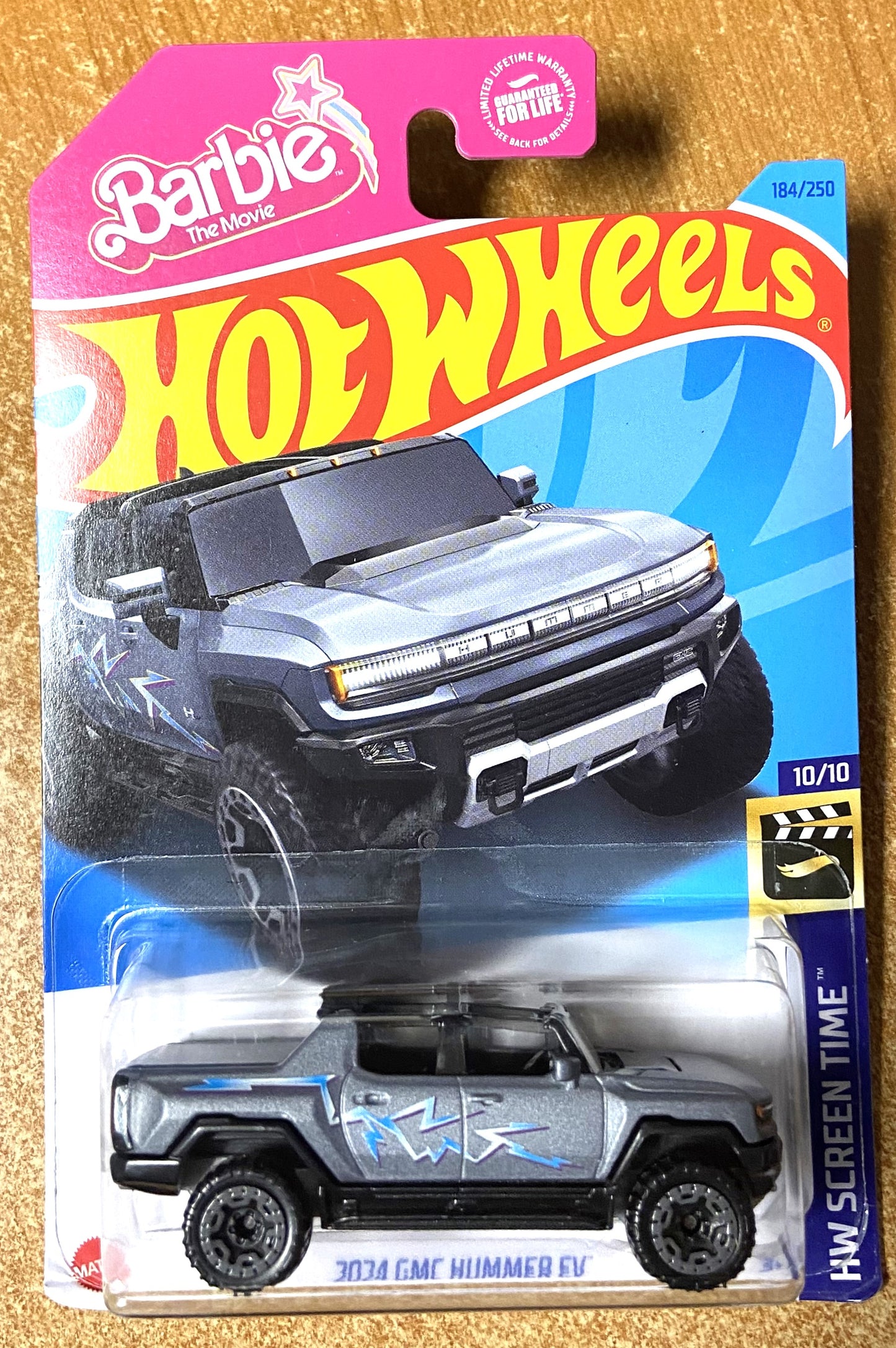 2023 Hot Wheel #184 2024 GMC Hummer  EV GRAY