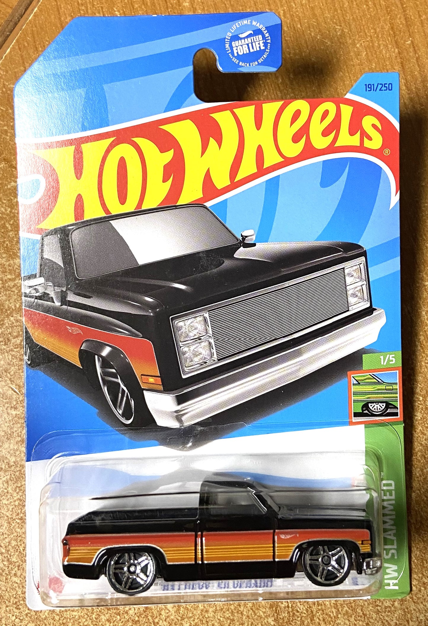 2023 Hot Wheel #191 83 Chevy Silverado BLACK