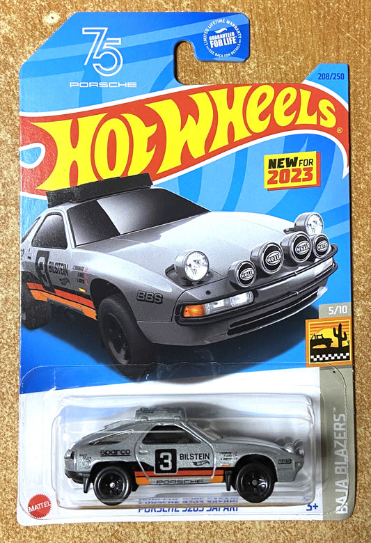 2023 Hot Wheel #208 Porsche 928S Safari SILVER