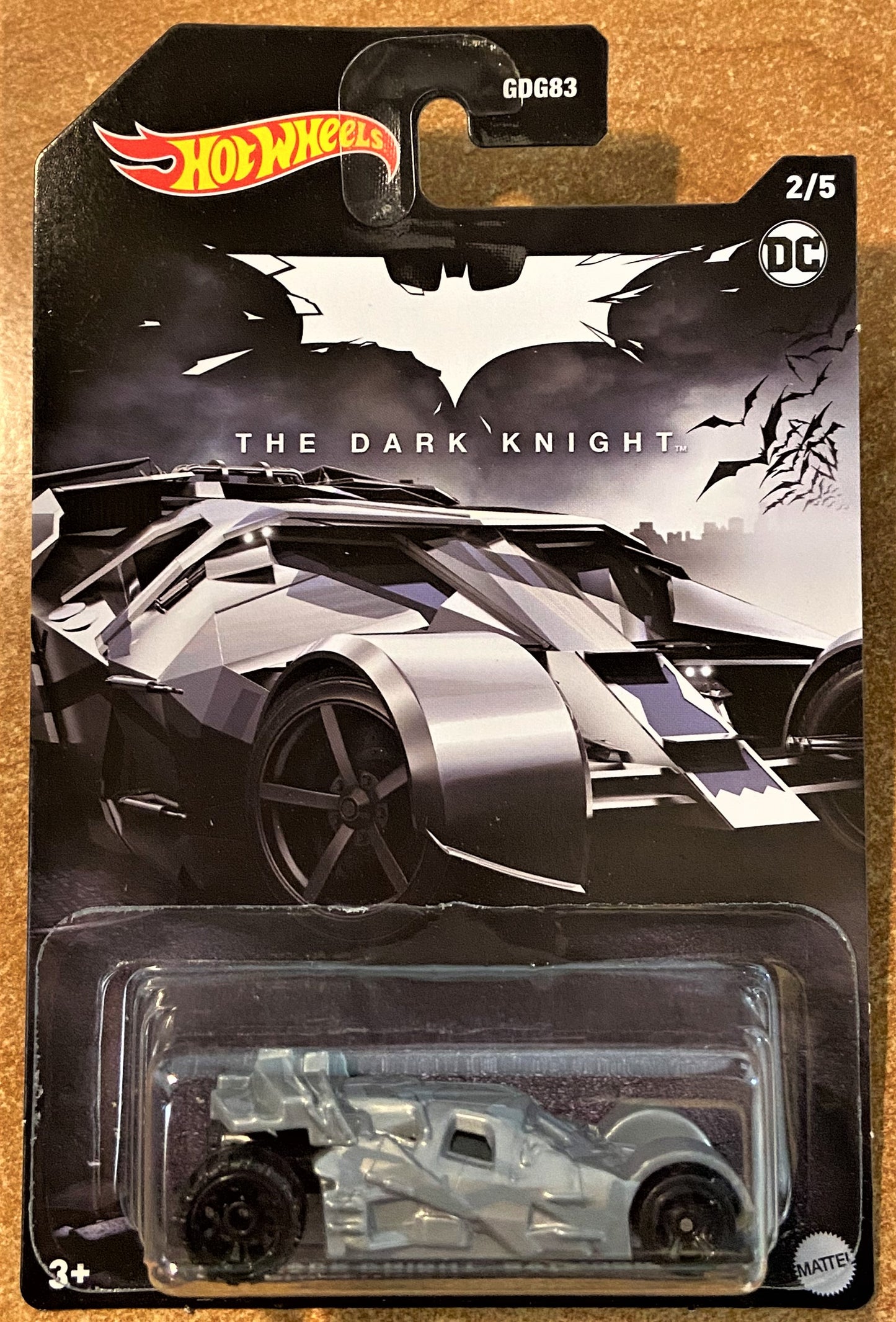 2023 Hot Wheels Batman #2 The Dark Knight Batmobile