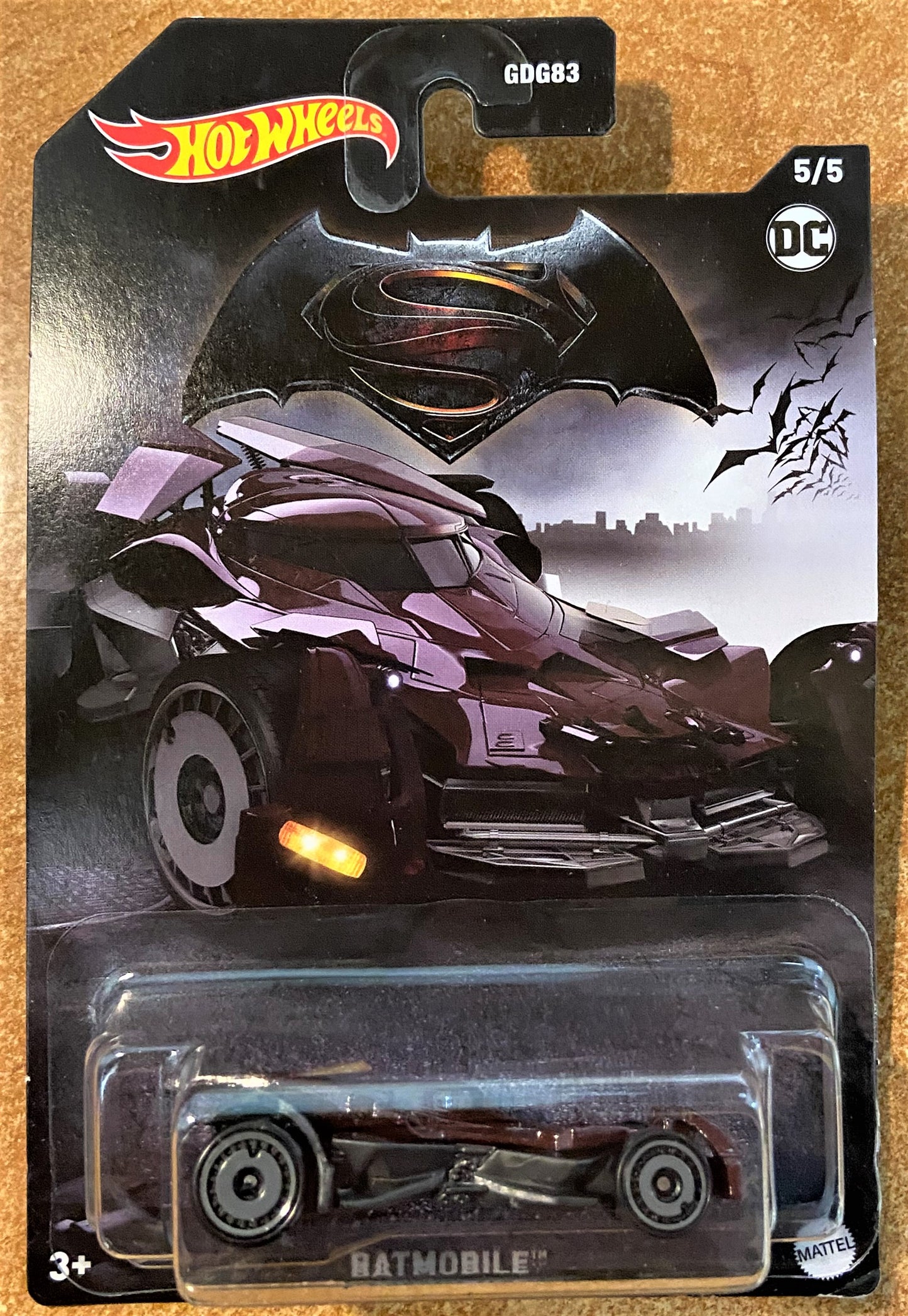 2023 Hot Wheels Batman #5 Batmobile