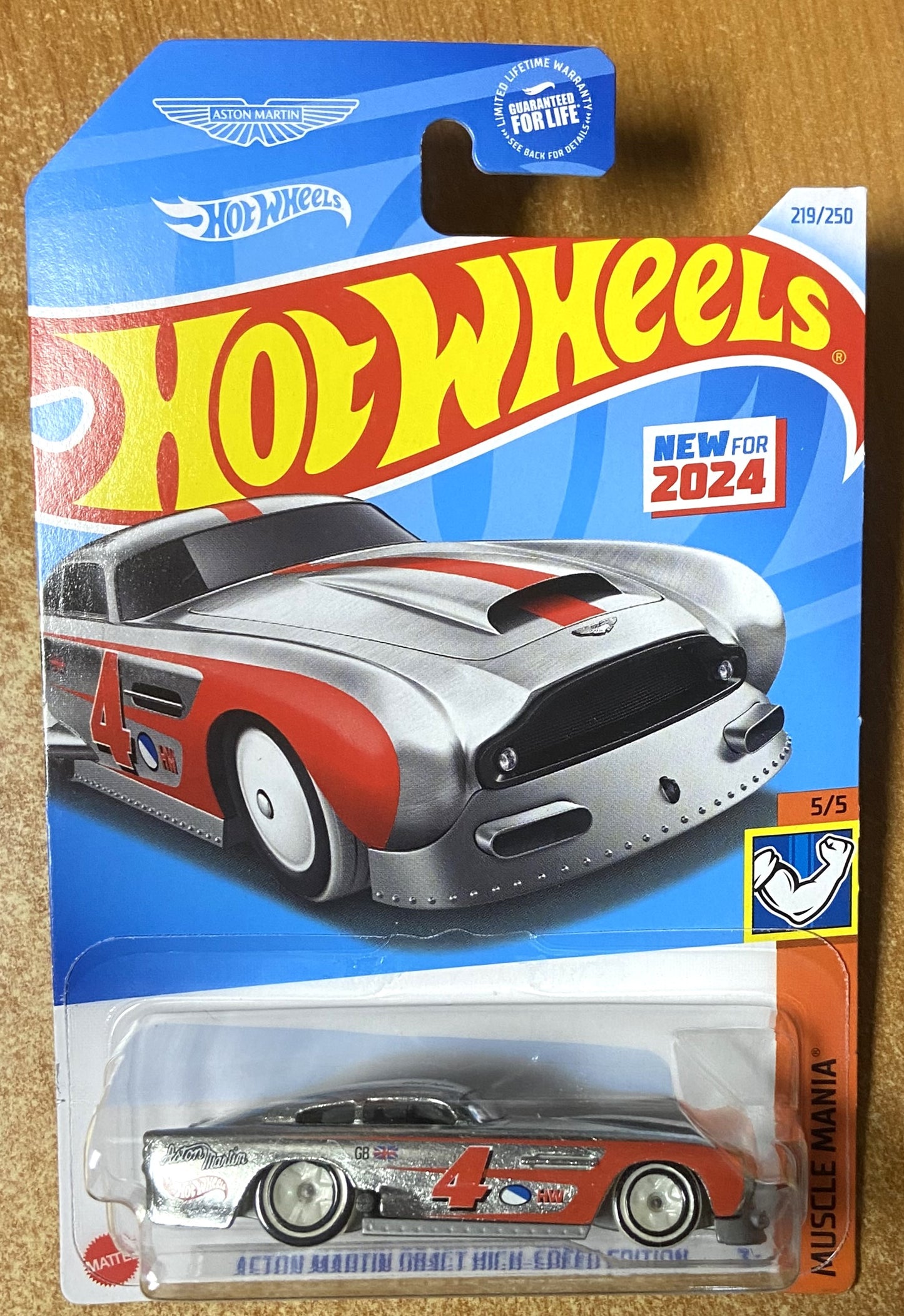 2024 Hot Wheels #219 Aston Martin DB4GT High Speed Edition