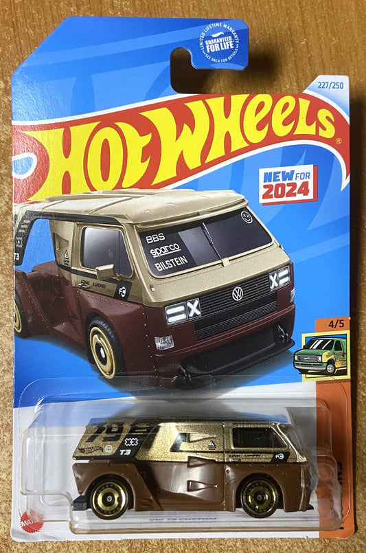 2024 Hot Wheels #227 VW T3 Custom BROWN