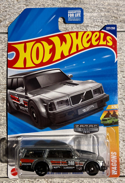 2025 Hot Wheels #227 Volvo 24 Drift Wagon ZAMAC