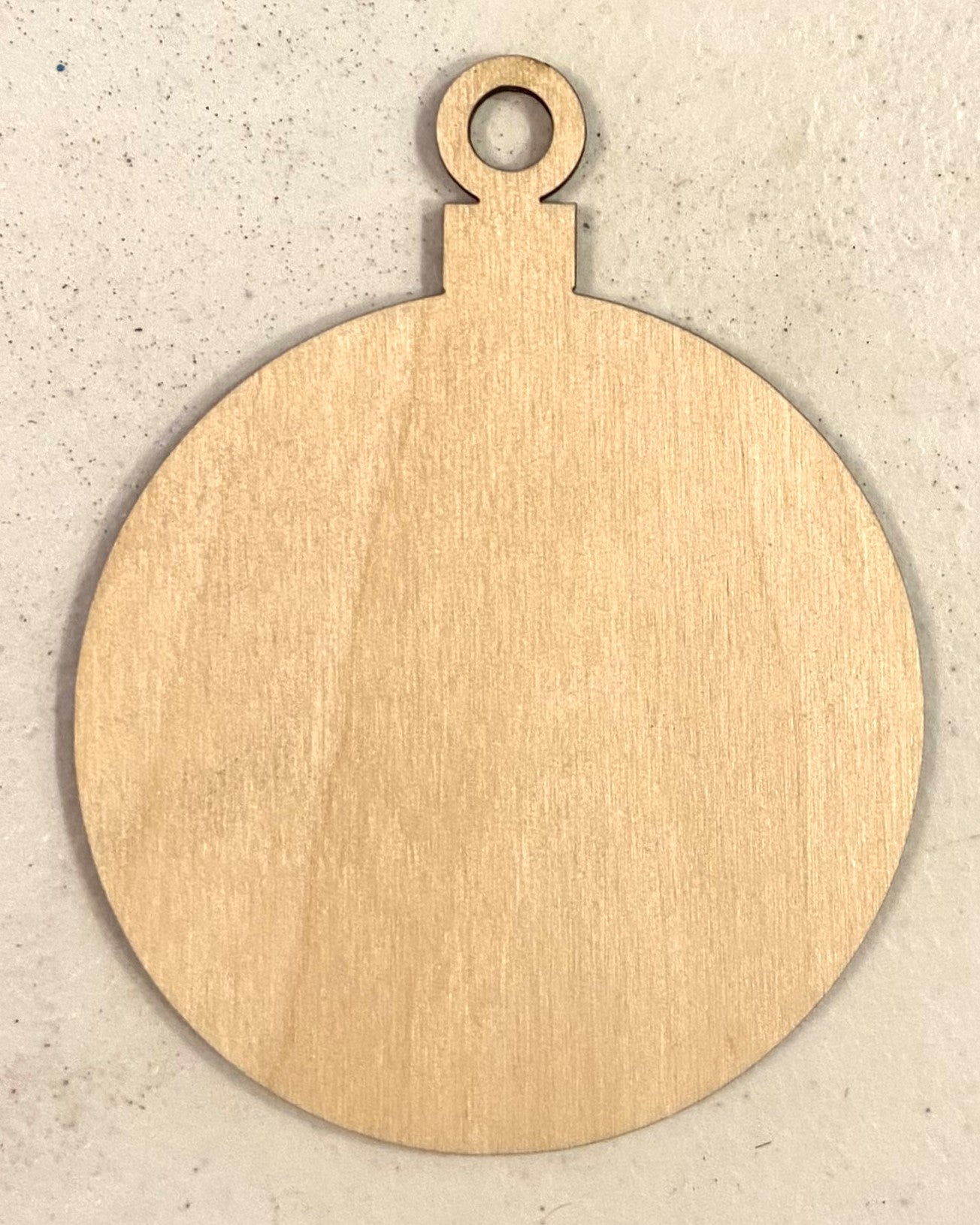 Ready to Paint Shape - 1/8" Birch - Ornament - S230