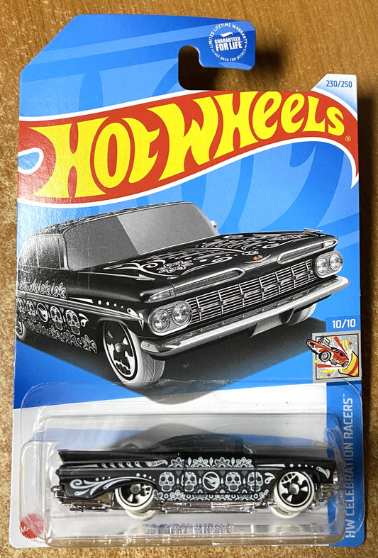 2024 Hot Wheels #230 59 Chevy Impala BLACK