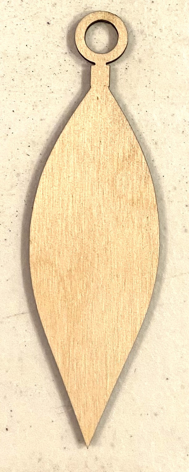 Ready to Paint Shape - 1/8" Birch - Ornament - S233