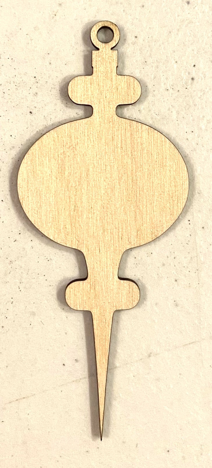 Ready to Paint Shape - 1/8" Birch - Ornament - S235