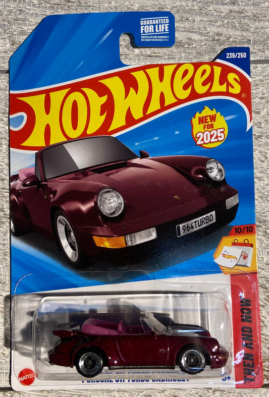 2025 Hot Wheels #239 Porsche 911 Turbo Cabriolet