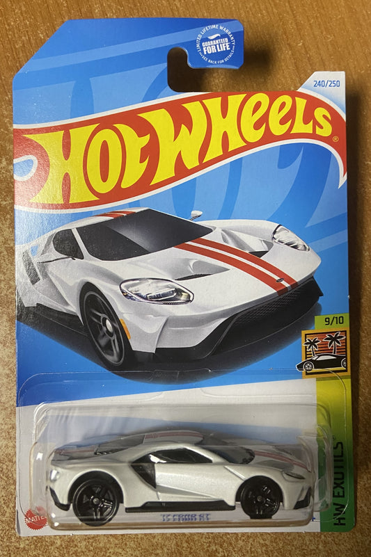 2024 Hot Wheels #240 17 Ford GT WHITE