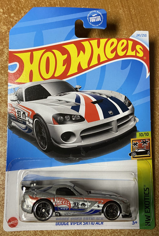 2024 Hot Wheels #241 Dodge Viper SRT10 ACR SILVER