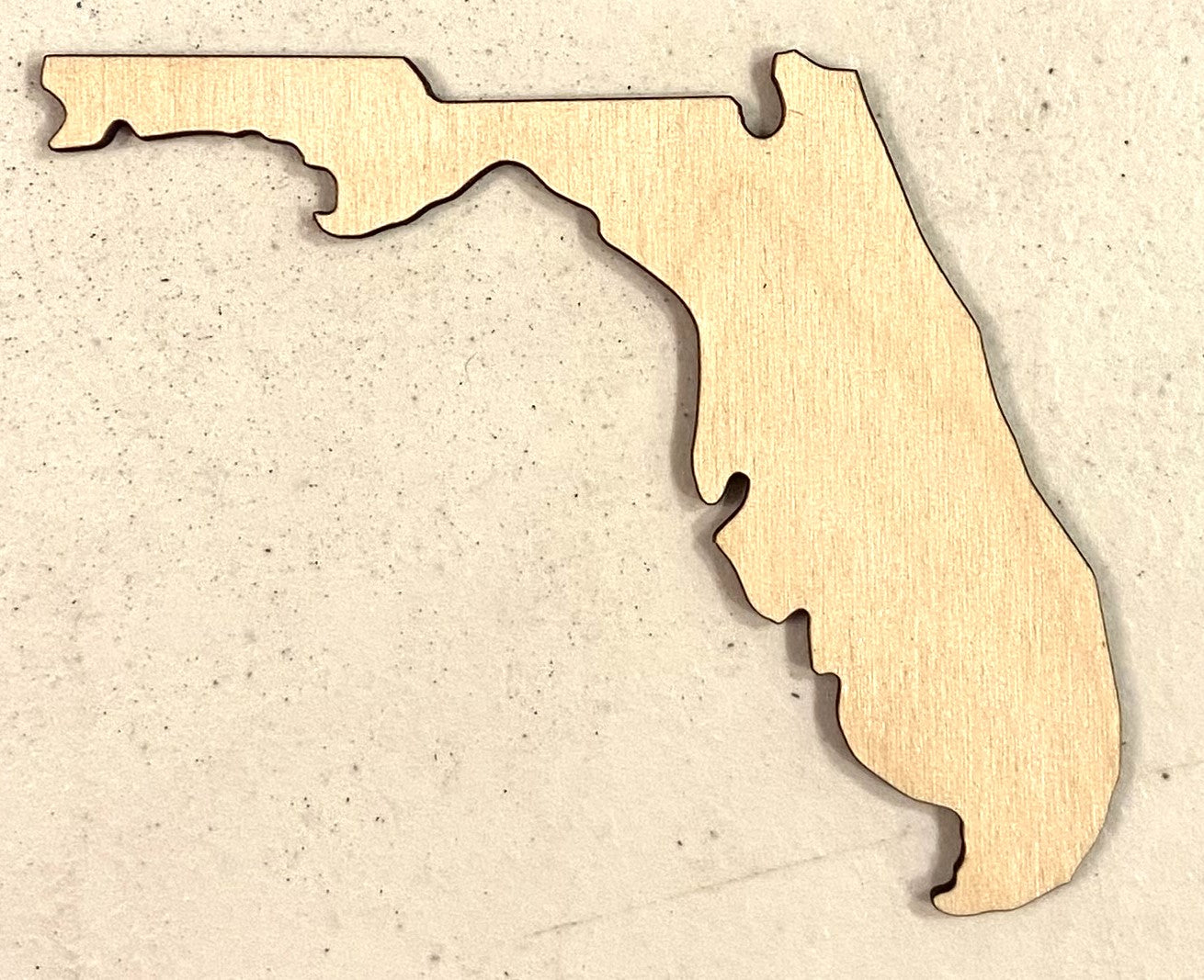 Florida Shape - Unfinished 1/8" Plywood