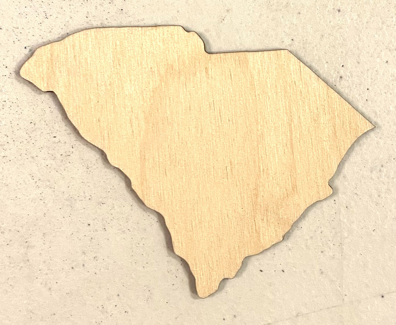 Ready to Paint Shape - 1/8" Birch - South Carolina - S247