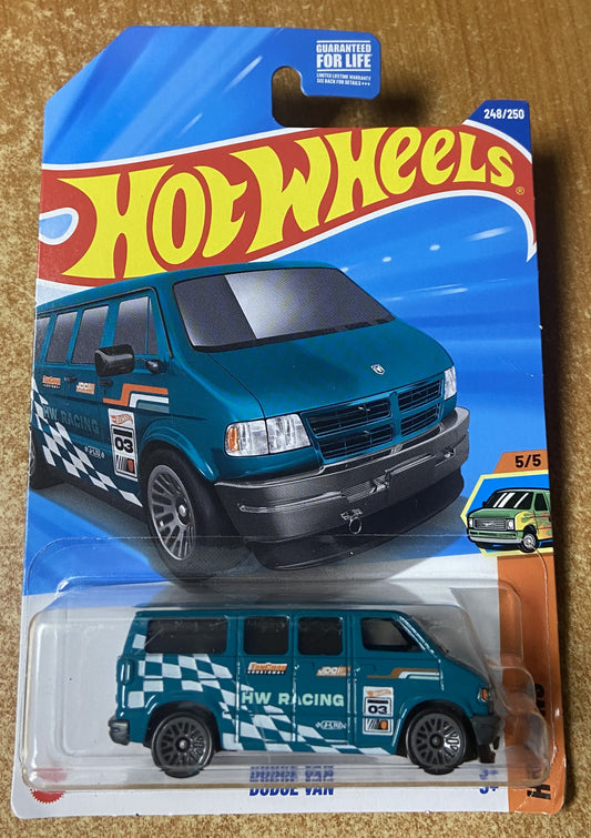 2025 Hot Wheels #248 Dodge Van GREEN