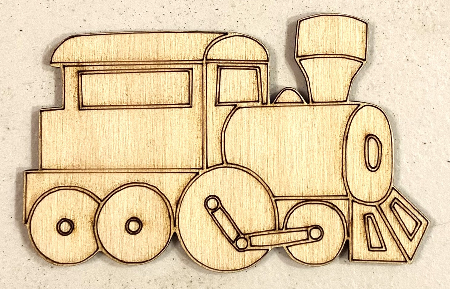 Ready to Paint Shape - 1/8" Birch - Easy Train - S269