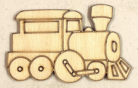 Ready to Paint Shape - 1/8" Birch - Easy Train - S269