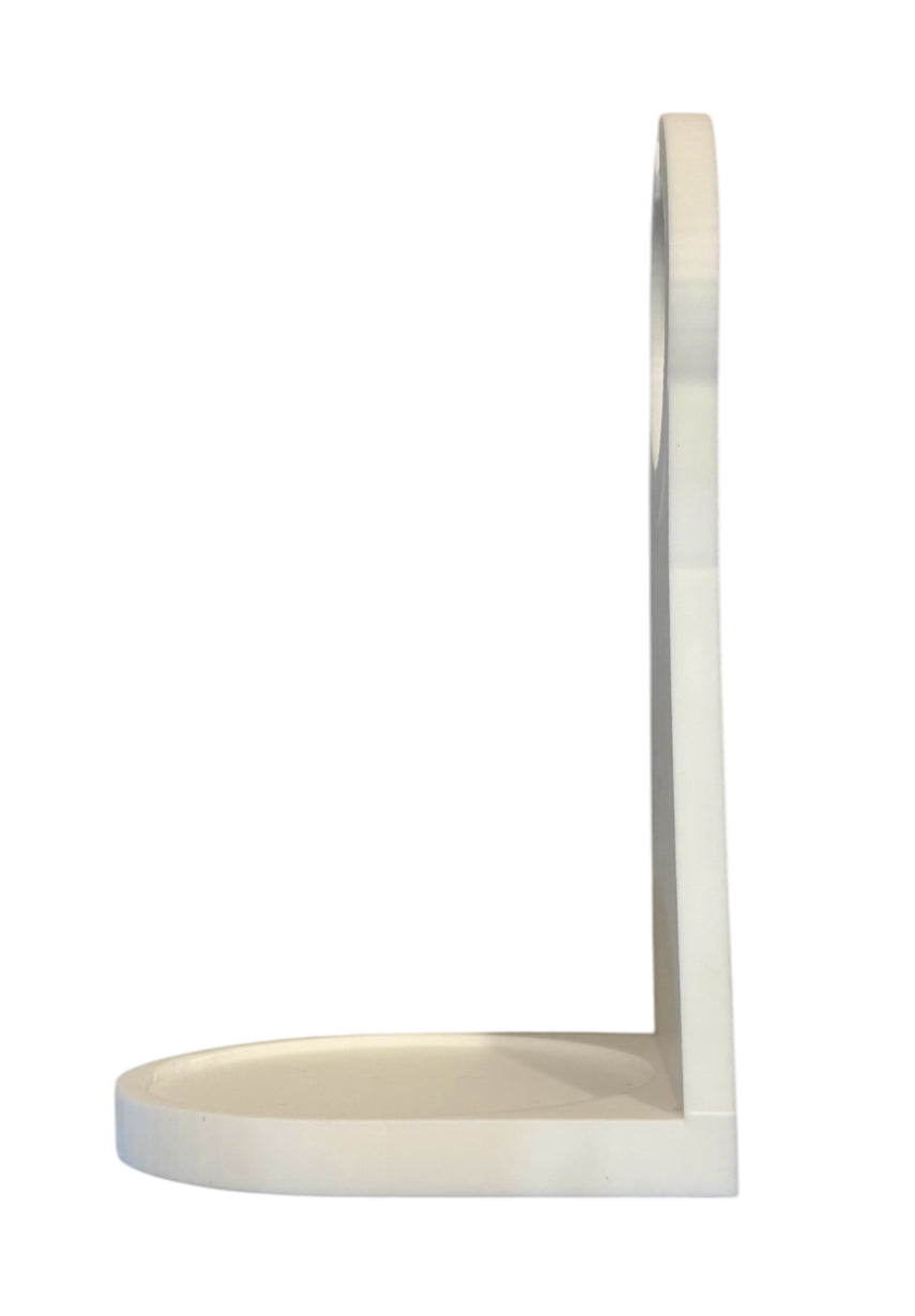 Laundry Detergent Cup Holder White